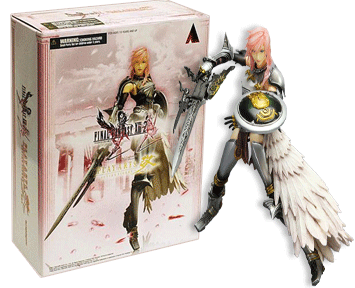 Final Fantasy XIII-2: Play Arts Kai Lightning Knight Action Figure