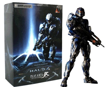 Halo 4  Play Arts Kai Spartan Warrior Figure