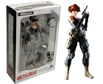 Metal Gear Solid Play Arts Kai Meryl Silverburgh Figure