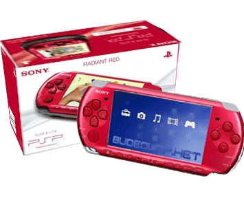 PSP 3004 SLIM&LITE  RED