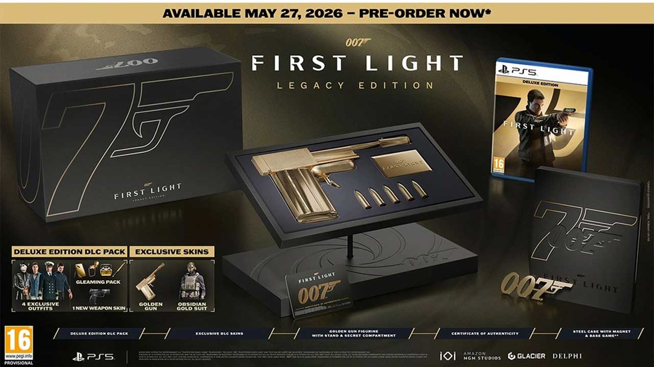 007 First Light Legasy Edition  PS5  дополнительное изображение 1