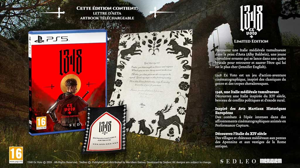 1348 Ex Voto Limited Edition  PS5  дополнительное изображение 1