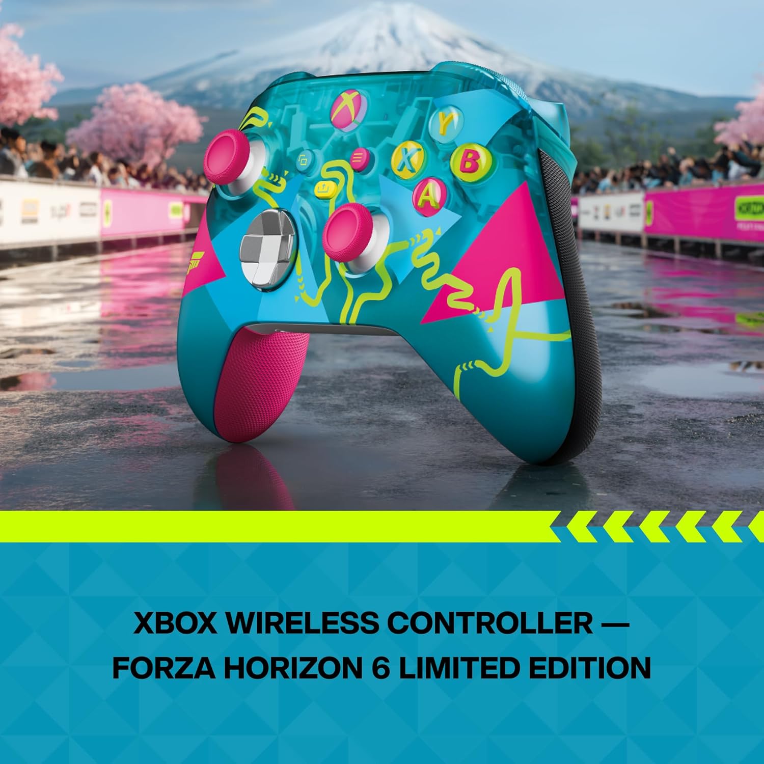 Беспроводной геймпад Xbox Wireless Gaming Controller Forza Horizon 6 Limited Edition дополнительное изображение 1