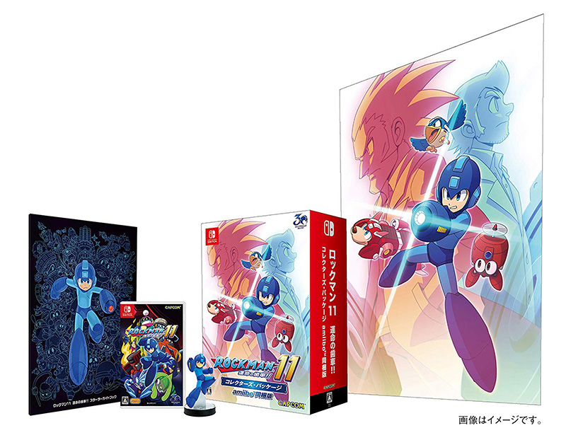 RockMan 11 Mega Man 11 Collectors Edition JAPAN Nintendo Switch дополнительное изображение 1