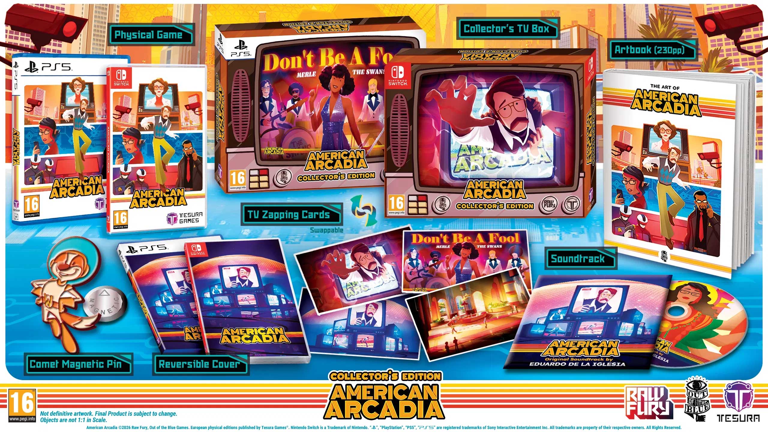 American Arcadia Collectors Edition  PS5 дополнительное изображение 1