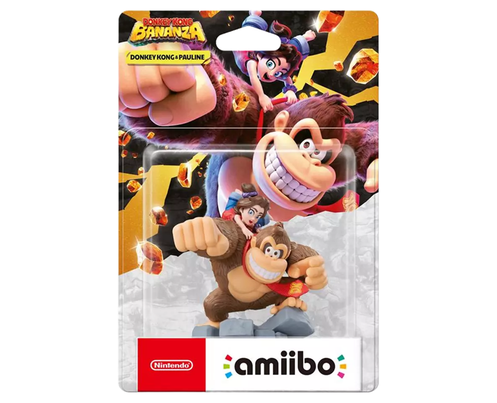 amiibo Donkey Kong and Pauline [Donkey Kong Bananza Коллекция ]