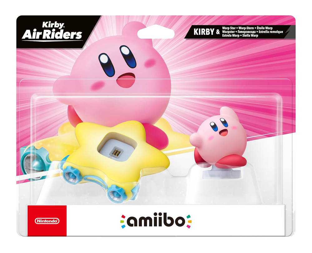 amiibo Kirby and Warp Star [коллекция Kirby Air Riders]