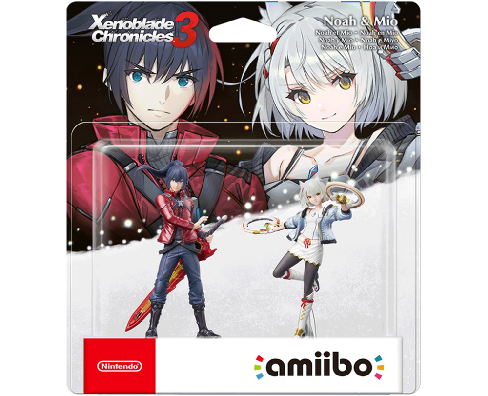 Комплект amiibo Noah and Mio [Xenoblade Chronicles 3 Коллекция]