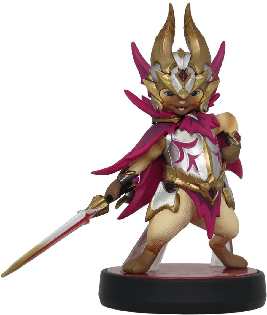 amiibo Otomo Airou Felyne Malzeno Palico JPMonster Hunter Rise Sunbreak  Коллекция дополнительное изображение 1