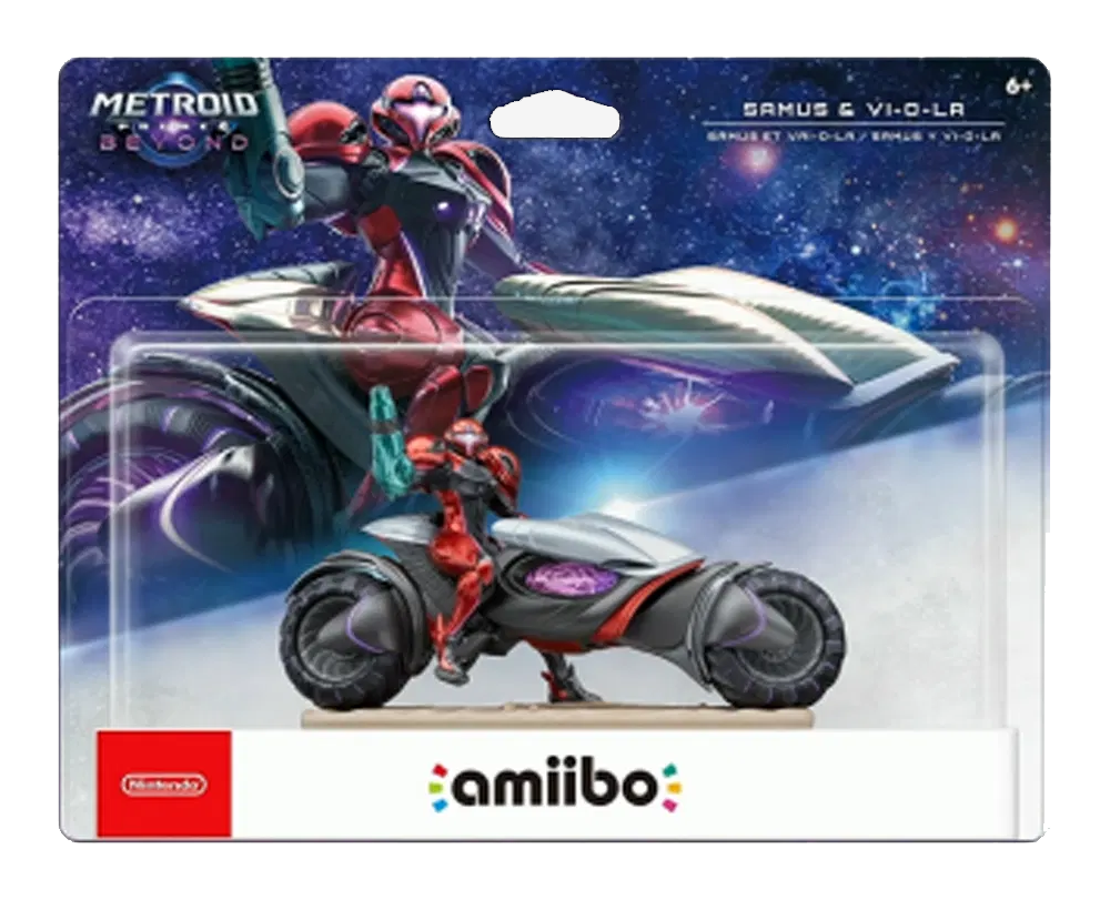 amiibo Samus and Vi-O-La [коллекция Metroid Prime 4: Beyond]