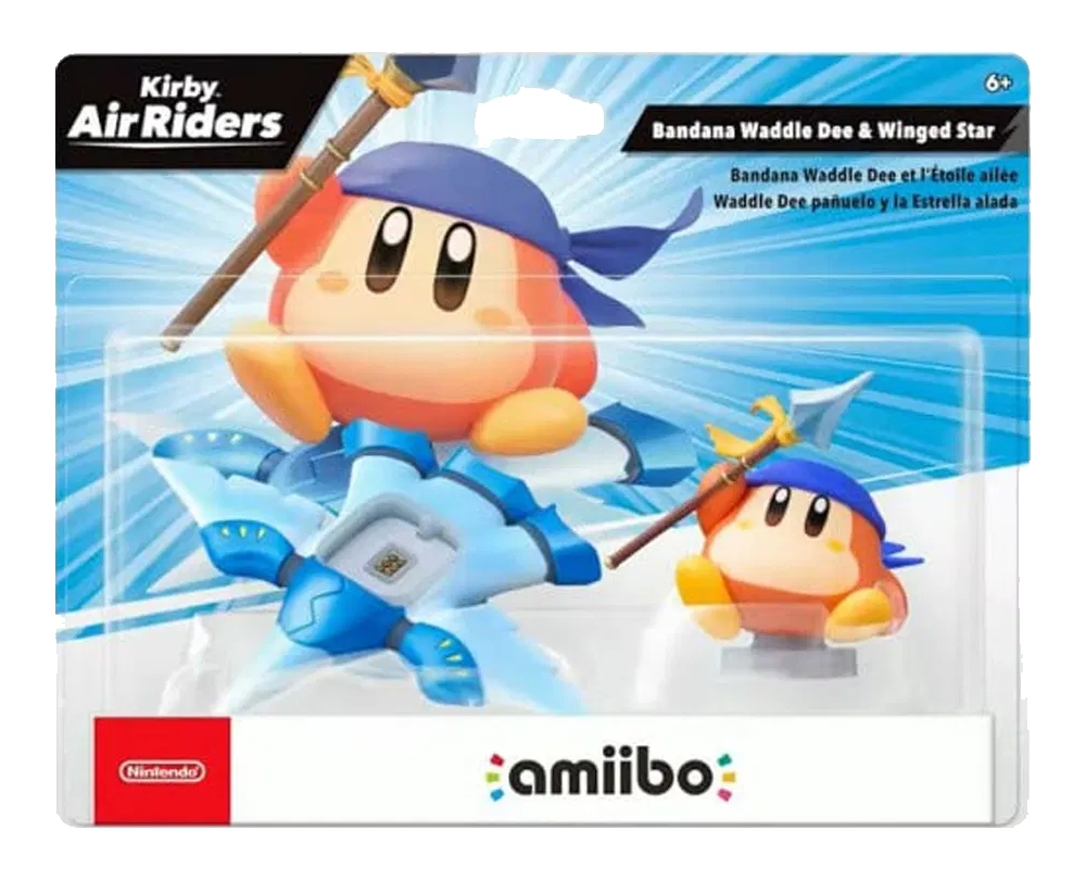 amiibo Banda Waddle Dee and Winged Star [коллекция Kirby Air Riders]