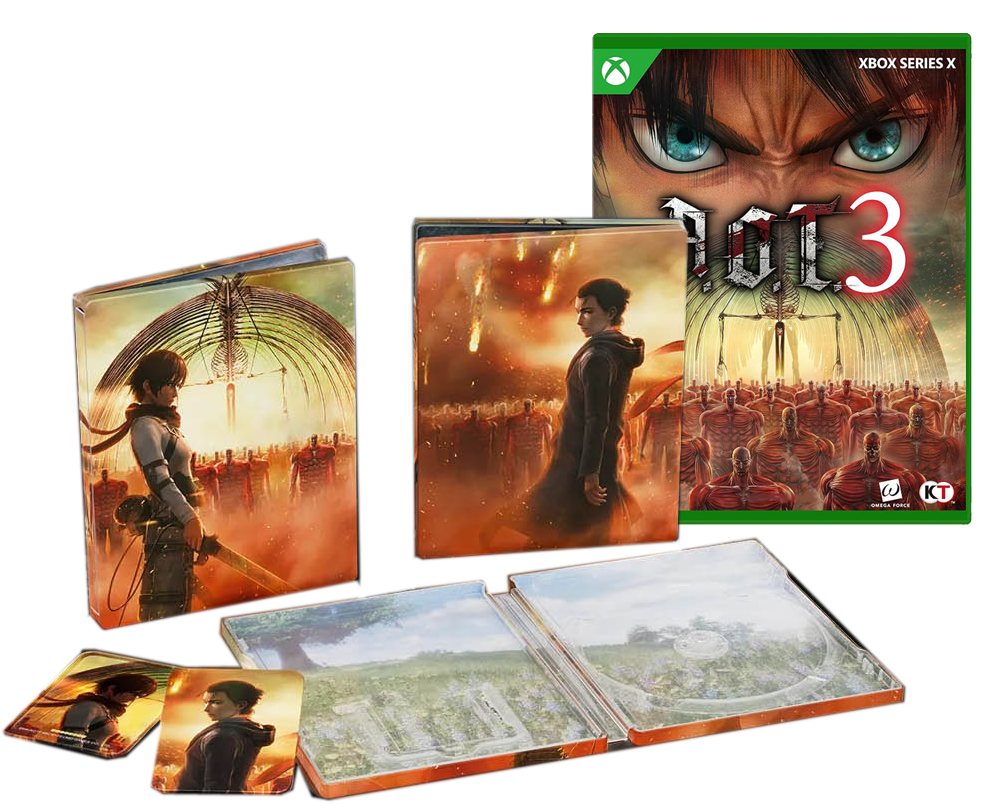 Attack On Titan 3 Steelbook Launch Edition (Xbox Series X) ПРEДЗАКАЗ!