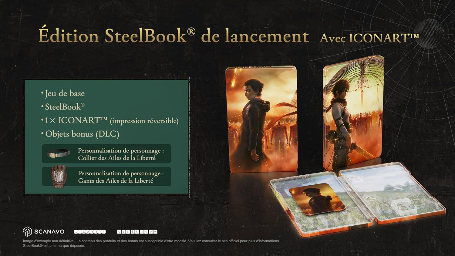 Attack On Titan 3 Steelbook Launch Edition  Switch 2  дополнительное изображение 1