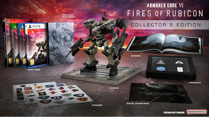 Armored Core VI 6 Fires of Rubicon Collectors Edition  PS4 дополнительное изображение 1