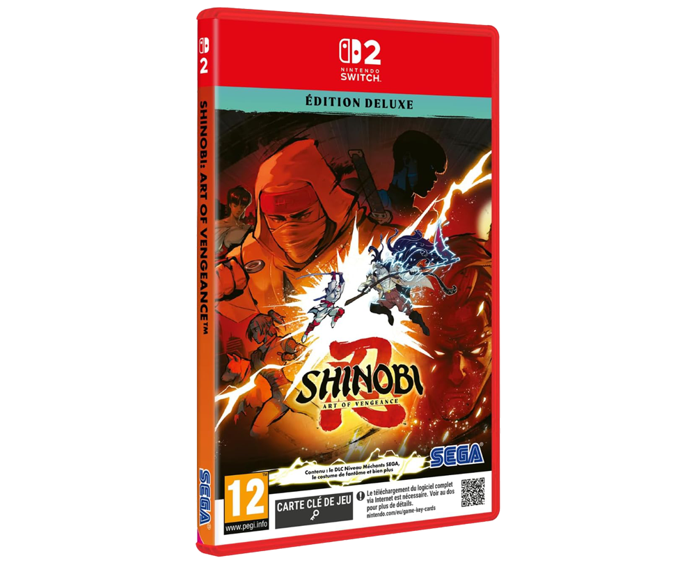 Shinobi Art of Vengeance Deluxe (Русская версия)(Switch 2) ПРЕДЗАКАЗ!