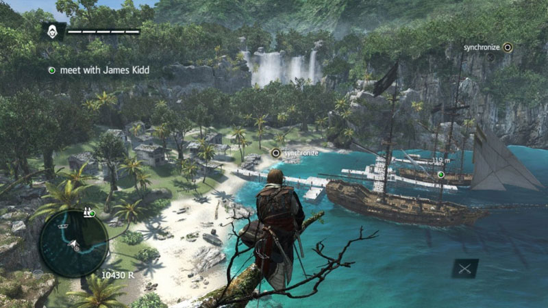 Assassin Creed IV Black Flag Русские субтитры PS4 дополнительное изображение 2
