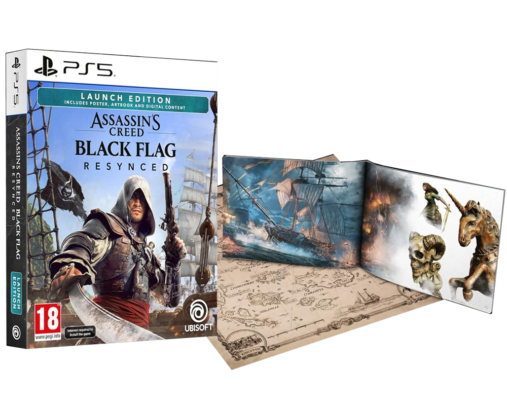 Assassins Creed Black Flag Resynced Launch Edition (Русская версия)(PS5) ПРЕДЗАКАЗ!