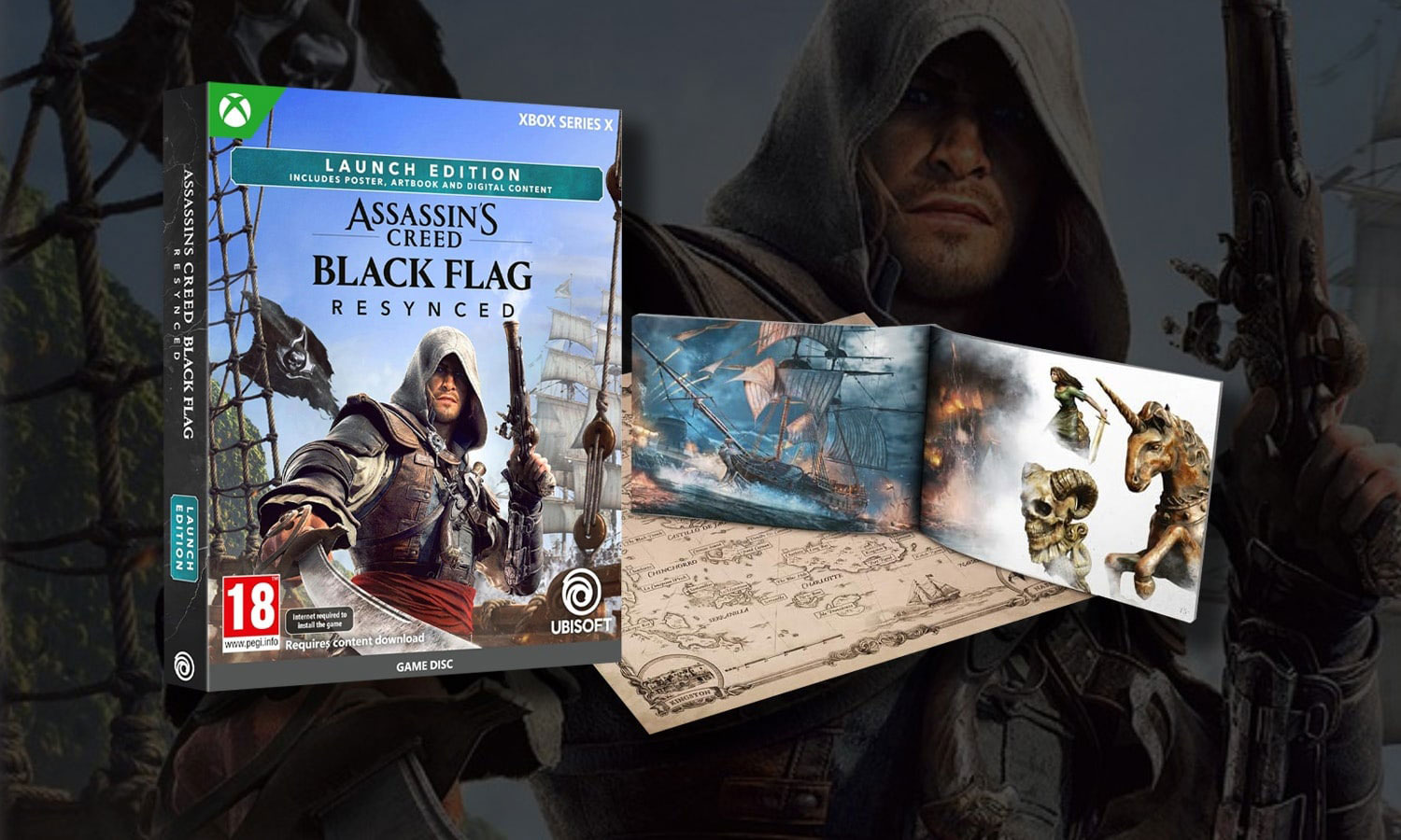 Assassins Creed Black Flag Resynced Launch Edition  Xbox Series X  дополнительное изображение 1