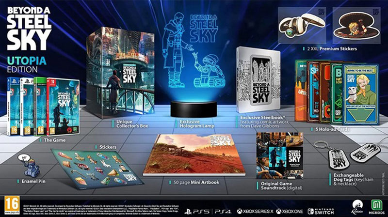 Beyond a Steel Sky Utopia Edition  PS4 дополнительное изображение 1
