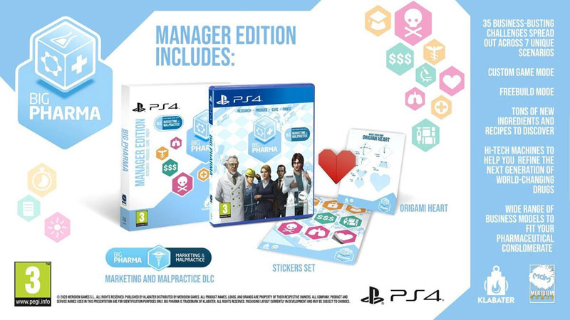 Big Pharma Manager Edition  PS4 дополнительное изображение 1
