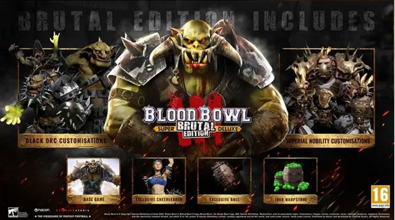 Blood Bowl III 3 Brutal Edition  PS5 дополнительное изображение 1