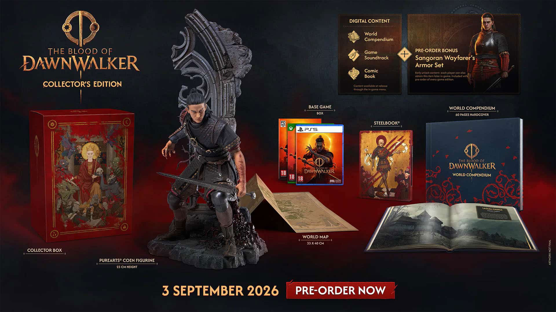 Blood of Dawnwalker Collector Edition  PS5  дополнительное изображение 1