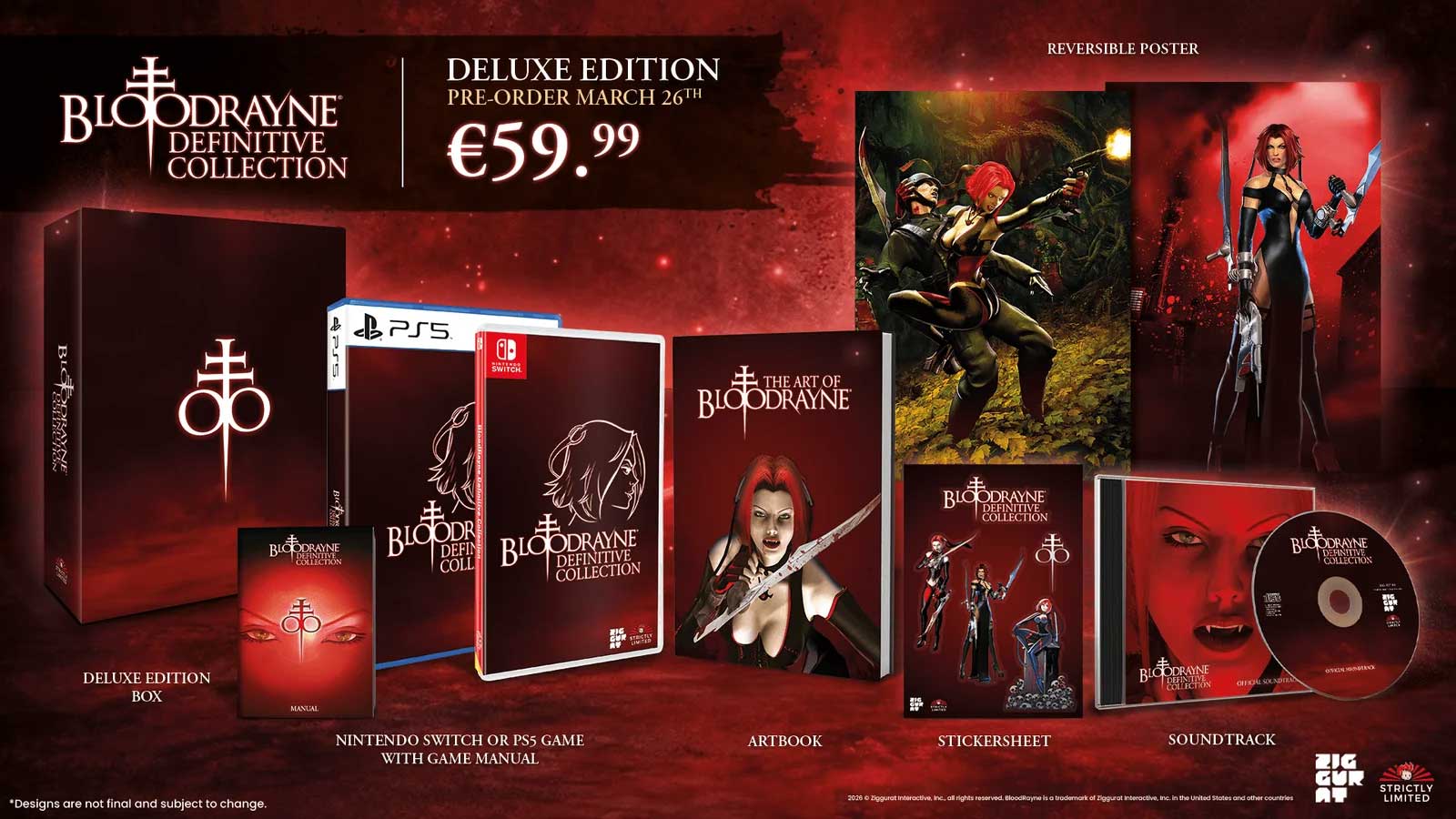 BloodRayne Definitive Collection Deluxe Edition  Switch  дополнительное изображение 1