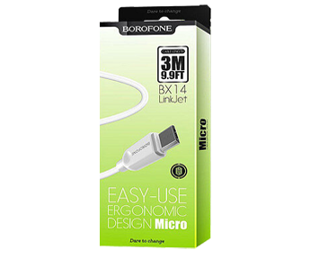 Кабель Bofore BX14 USB 2.0/Micro USB 3m