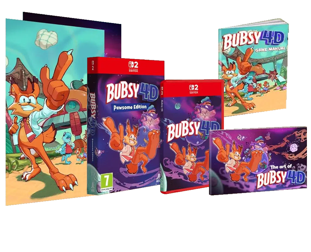 Bubsy 4D Pawsome Edition (Switch 2) ПРЕДЗАКАЗ!