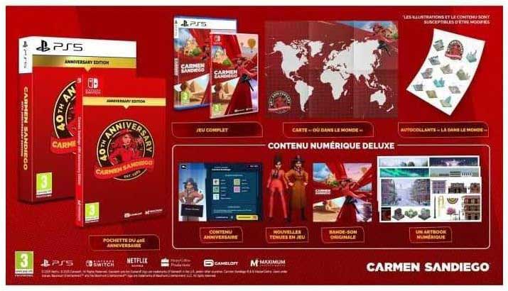 Carmen Sandiego 40th Anniversary Edition  PS5 дополнительное изображение 1
