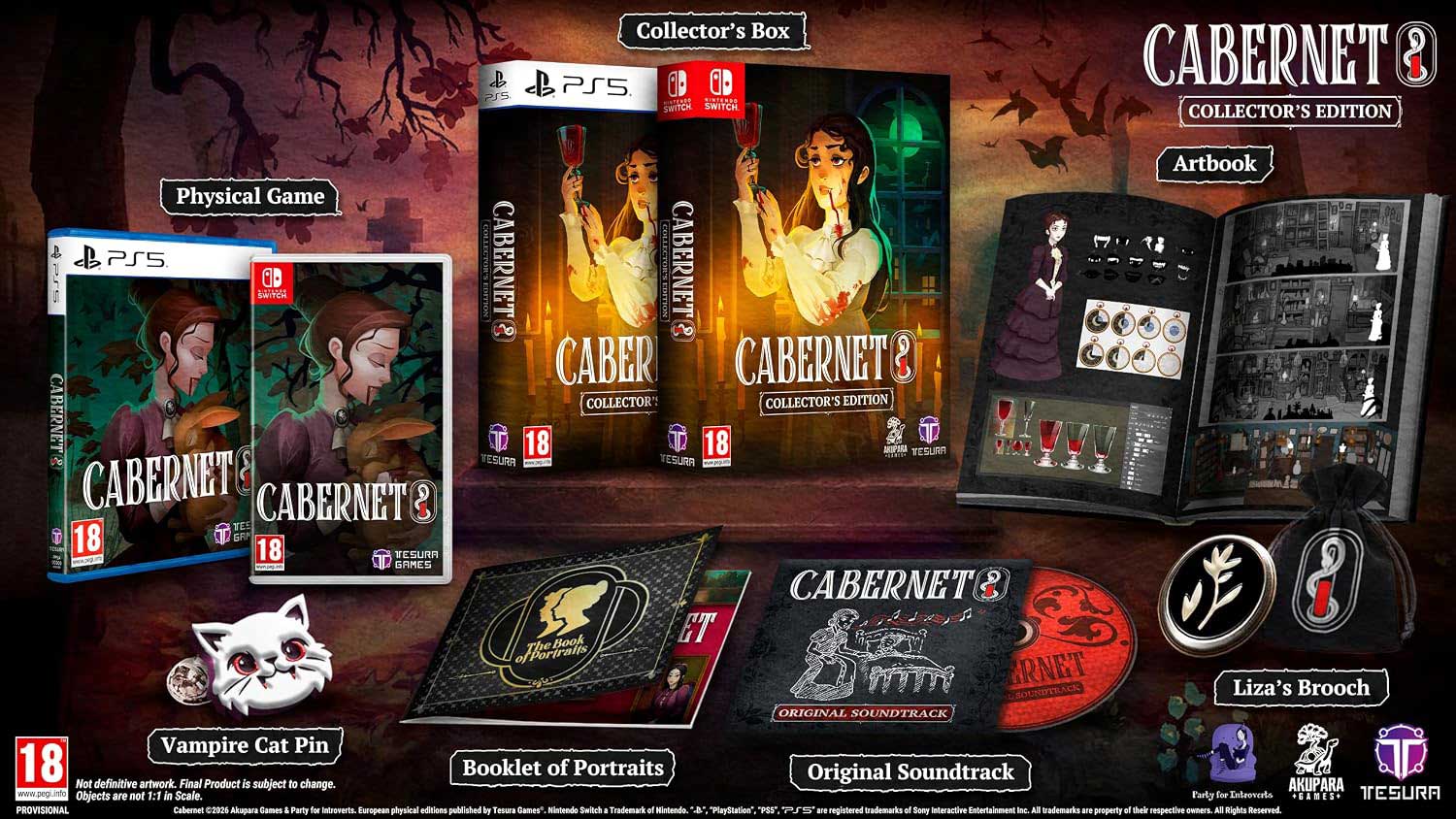 Cabernet Collectors Edition  PS5 дополнительное изображение 1