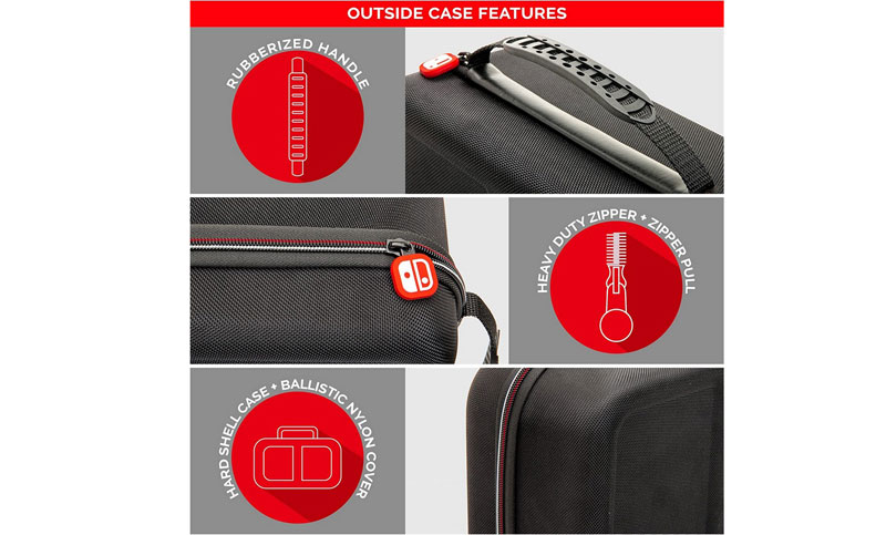 Дорожная сумка-кейс Deluxe Travel Case NNS60  Nintendo Switch/OLED дополнительное изображение 2
