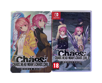 Chaos Head Noah/Chaos Child Double Pack Steelbook Launch Edition (Nintendo Switch)