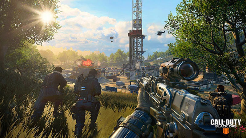 Call of Duty Black Ops 4  PS4 дополнительное изображение 2