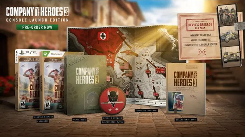 Company of Heroes 3 Console Launch Edition  PS5  дополнительное изображение 1