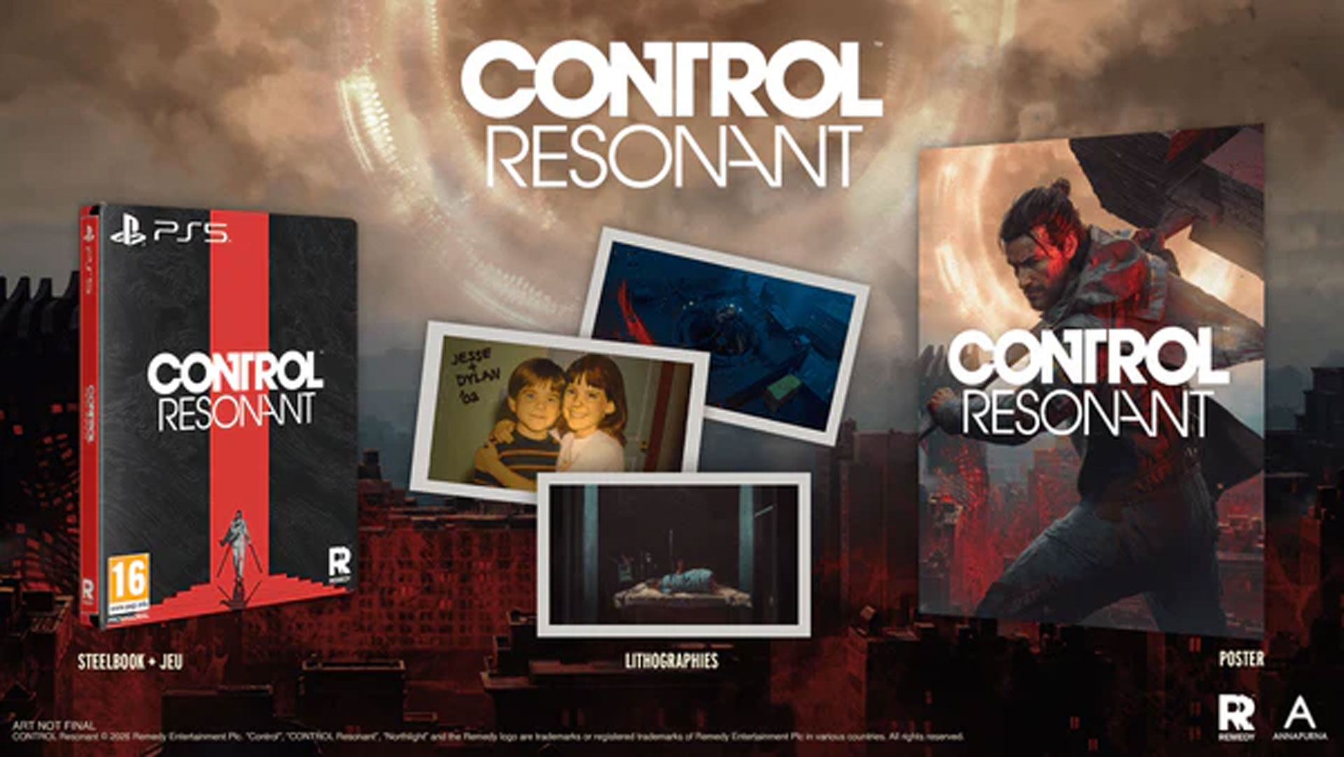 Control Resonant Steelbook Edition  PS5  дополнительное изображение 1