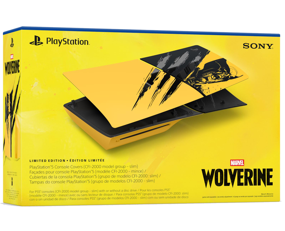 Сменные панели Console Covers – Wolverine Battle Yellow Limited Edition (PS5 Slim)