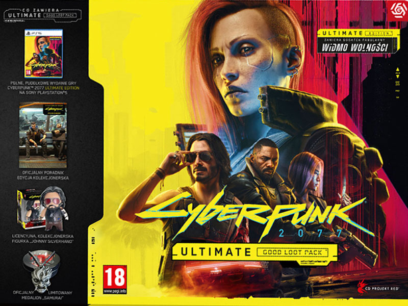 Cyberpunk 2077 Ultimate Edition Good Loot Pack  PS5 дополнительное изображение 3