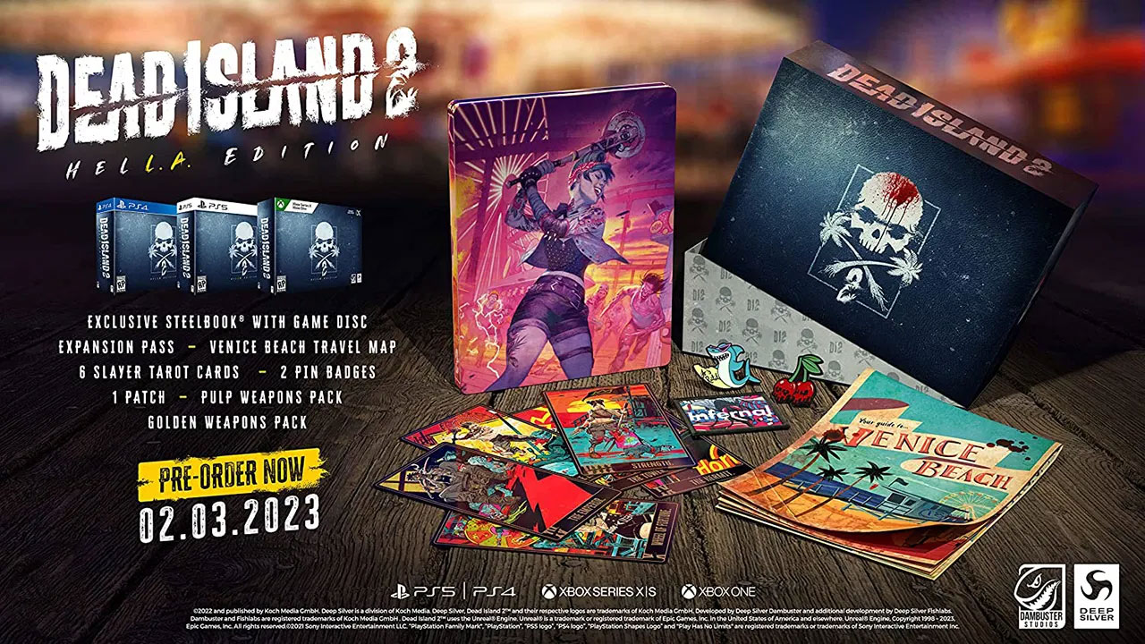 Dead Island 2 HELL.A. Collectors Edition  PS4 дополнительное изображение 1