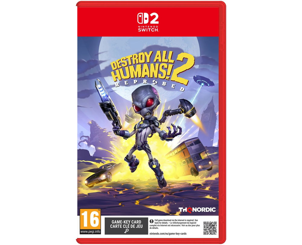 Destroy All Humans! 2 Reprobed (Русская версия)(Switch 2) ПРЕДЗАКАЗ!