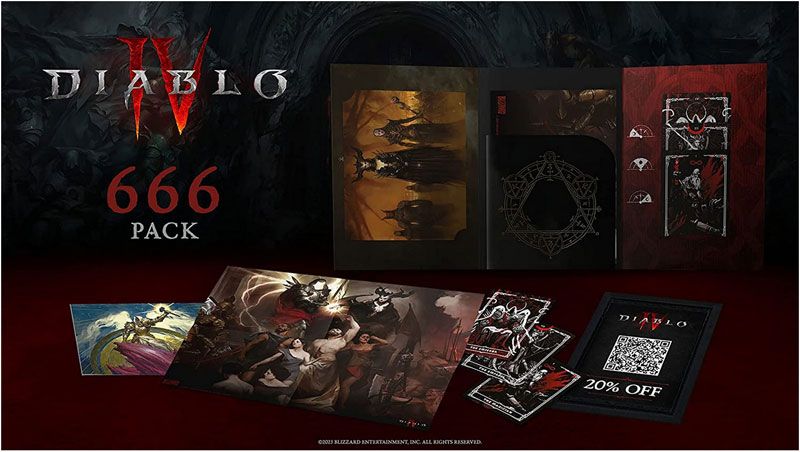 Diablo IV4  666 Pack Edition  PS5 дополнительное изображение 1