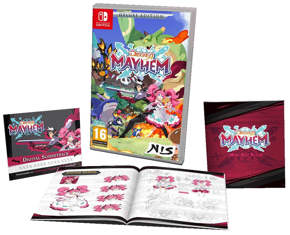Disgaea Mayem Deluxe Edition (Switch) ПРЕДЗАКАЗ!
