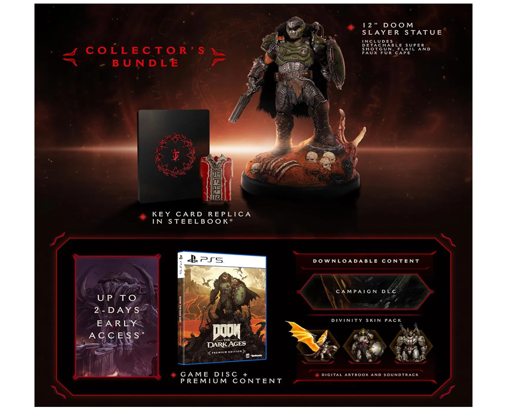 Doom The Dark Ages Collectors Bundle (Русская версия)(PS5) ПРЕДЗАКАЗ!