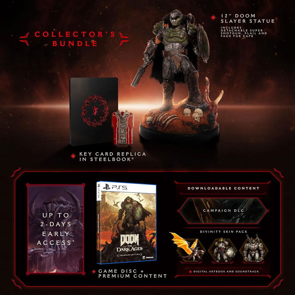 Doom The Dark Ages Collectors Bundle  PS5  дополнительное изображение 1