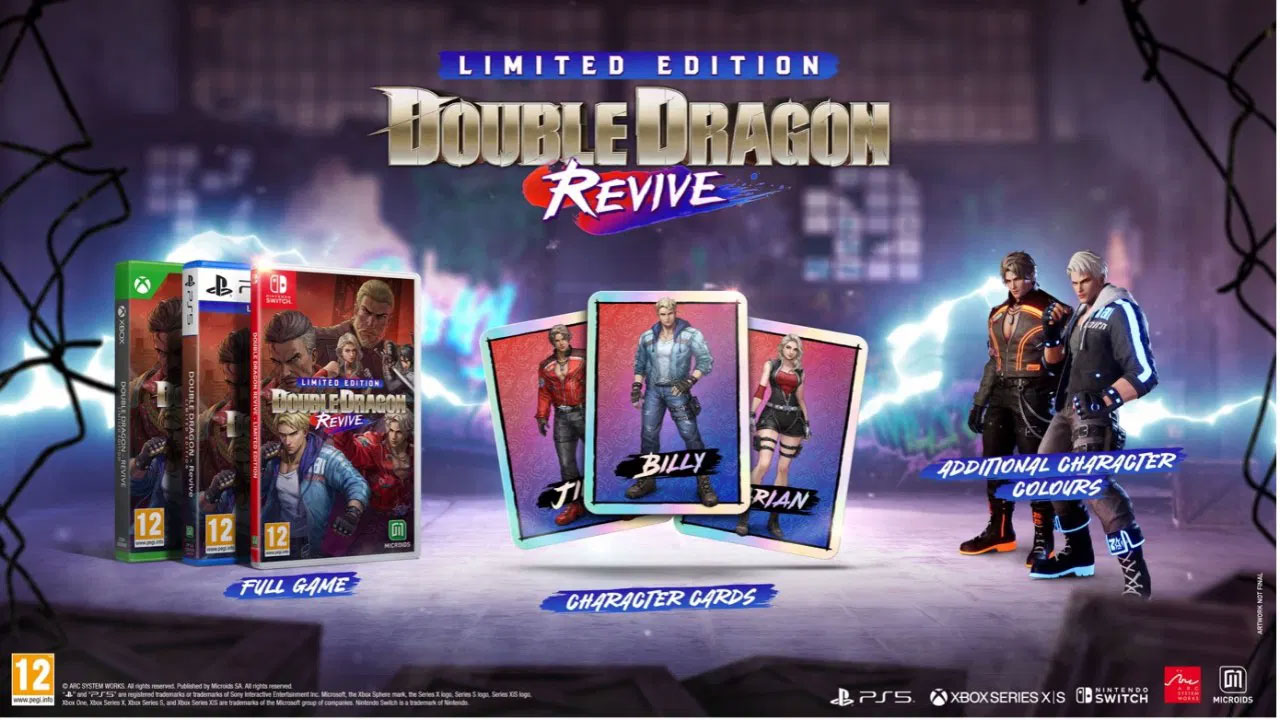 Double Dragon Revive Limited Edition  Switch дополнительное изображение 1