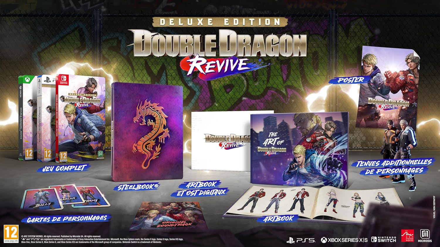 Double Dragon Revive Deluxe Edition  Switch  дополнительное изображение 1