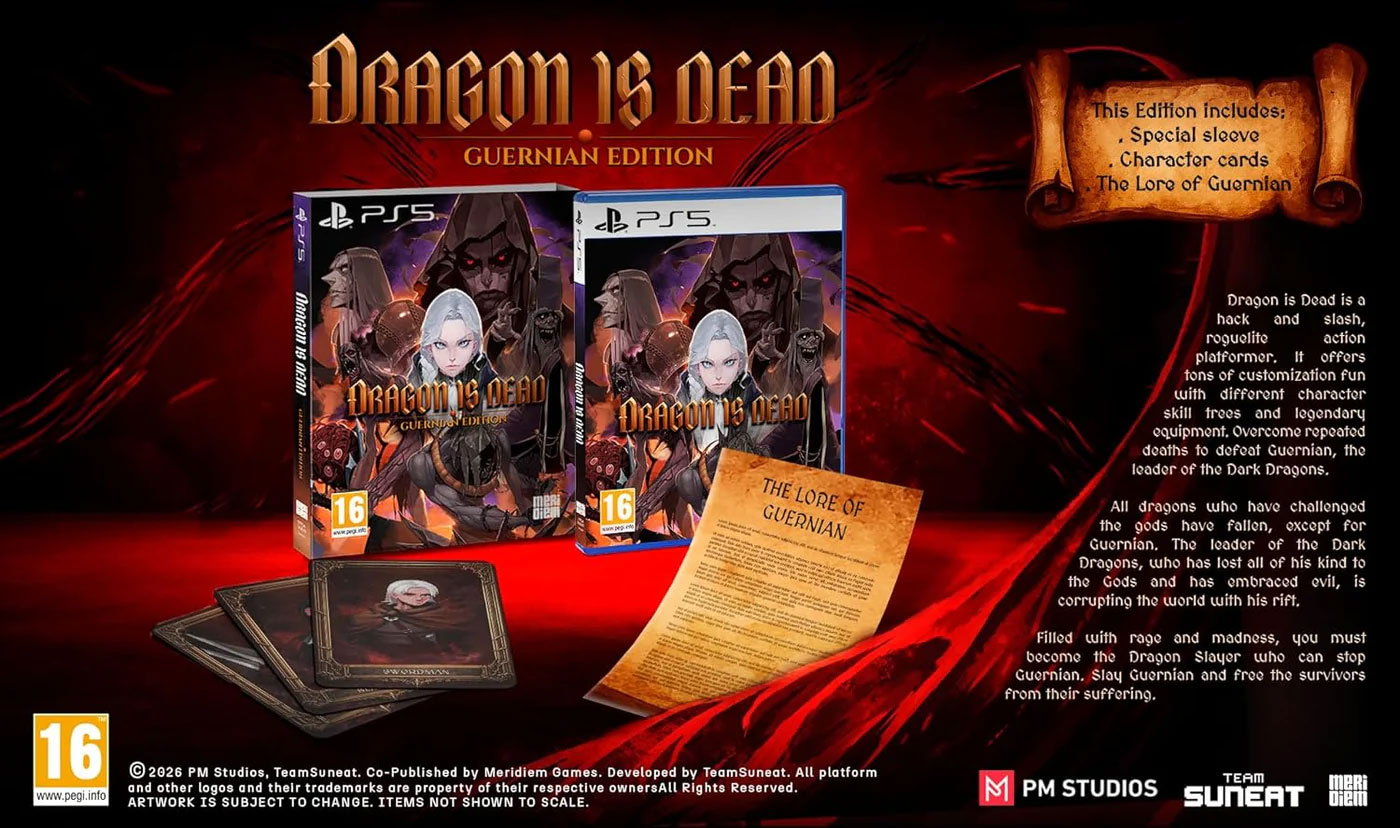 Dragon Is Dead Guernian Edition  PS5 дополнительное изображение 1