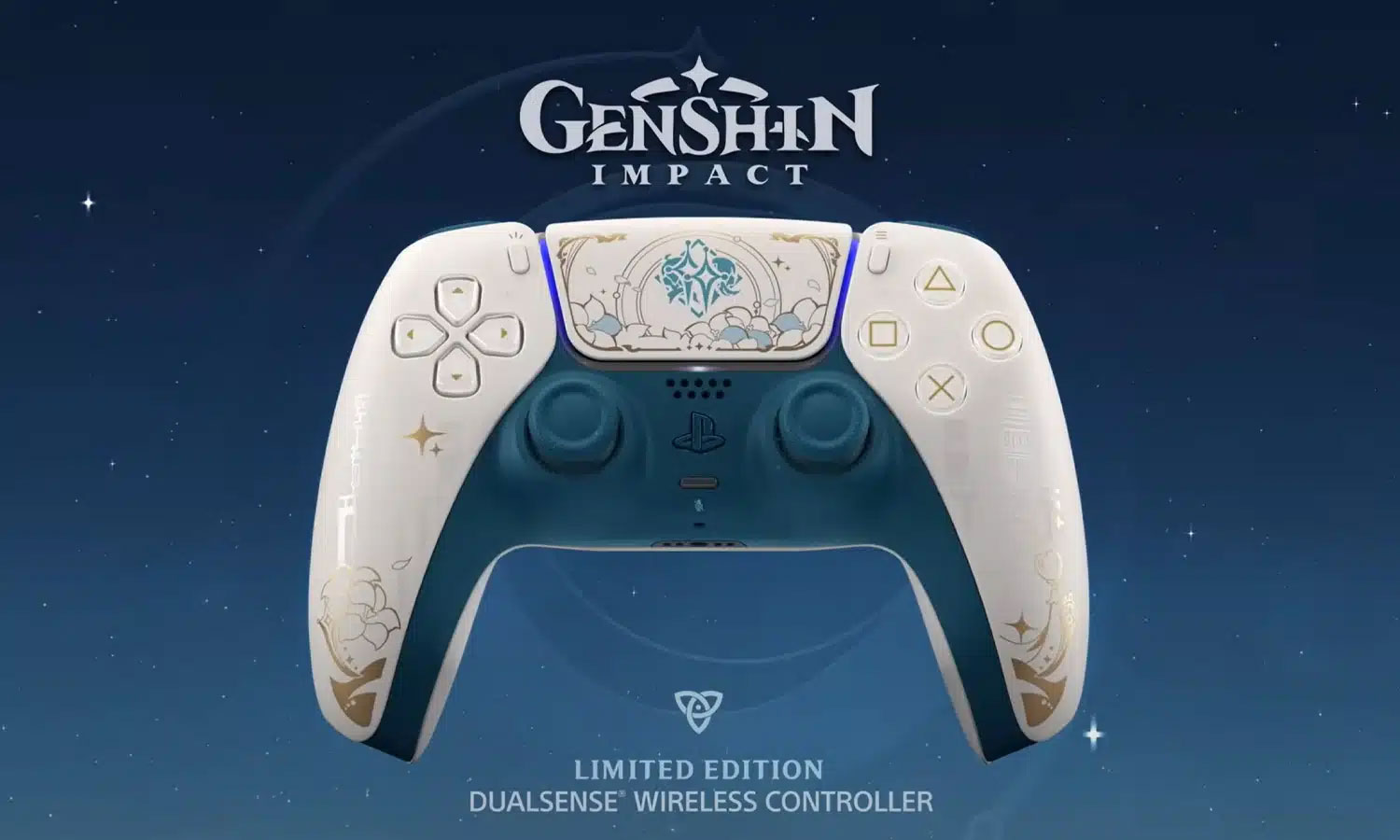 Беспроводной геймпад DualSense Genshin Impact Limited Edition  PS5 дополнительное изображение 1