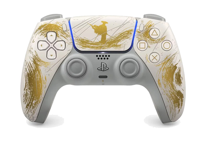 Беспроводной геймпад DualSense Ghost of Yotei Gold Limited Edition  PS5  дополнительное изображение 2