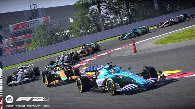 F1 2022  PS5 дополнительное изображение 1